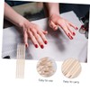 Minkissy 50pcs Manicure Sticks Cuticle Pusher Remover Dead Skin Pusher