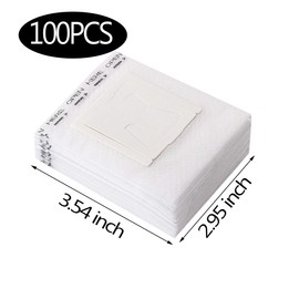 100PCS Portable Coffee Filter Paper Bags Hanging Ear Drip Coffee Single Drinker Bags Disposable Drip Coffee Filter Bags are suitable for home, office, travel and camping.