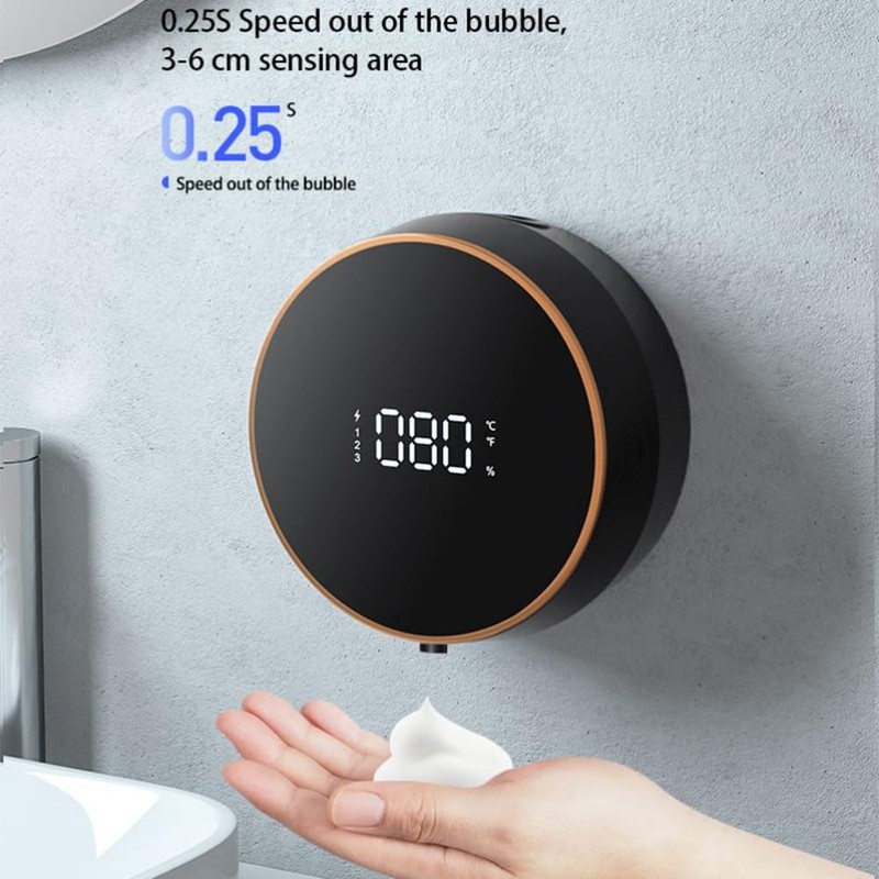 Comphic Touchless Automatic Sensor Soap Dispenser Foam Type-C Charging Smart