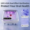 Ultrasonic Retainer Cleaner 45KHz Denture Cleaner Machine Dental Clean Pod