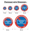 Aua Signaletique - Panneau Interdiction de Stationner Place Réservée -