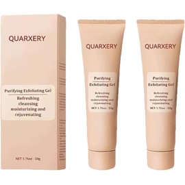 Gel Exfoliante Purificante para Limpieza Facial gel exfoliante suave para rostro - Gel exfoliante para rostro que limpia la suciedad y los aceites (2PCS)
