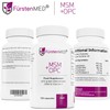 FürstenMED® MSM + OPC Capsules - High Potency Antioxidant Supplement