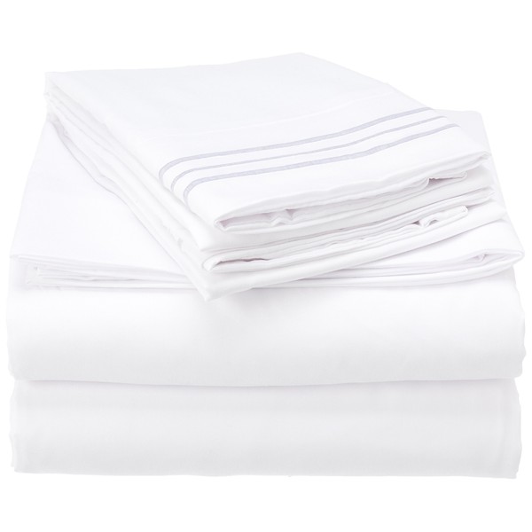 MattRest Luxury Silky-Soft 1800 Series Premium Collection - Wrinkle-Free 4-Piece