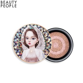 BEAUTY PEOPLE Absolute Loft Girl Collagen Cushion Foundation 18g*2ea [Season 12], Case#$%Shade:Ver 2. Olivia Queen-21 Cover Beige
