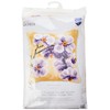 Vervaco Orchid 1 Cross Stitch Cushion, Multi-Colour