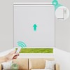 Allesin Allesin Motorized Roller Blinds with Remote Control for Windows,