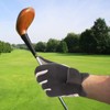 Breathable Golf Gloves - Single Non-Slip Left Hand Gloves,Machine Washable