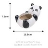 Youfui Cute Panda Flowerpot Animal Resin Succulent Planter Desk Mini
