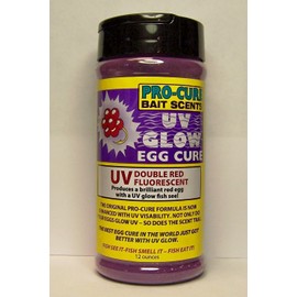 Pro-Cure UV Glow Egg Cure, 12 Ounce, Double Red Fluorescent