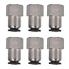 Female Straight Pneumatic Connecter Straight Pneumatic Quick Fitting Air Line