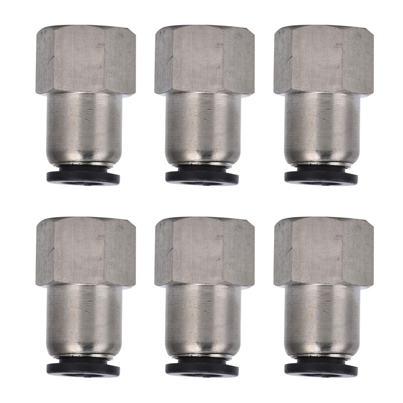 Female Straight Pneumatic Connecter Straight Pneumatic Quick Fitting Air Line