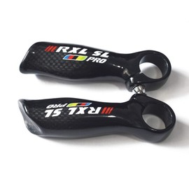RXL SL Carbon Bicycle Bar End MTB Bike Bar Ends Handlebar Extender Carbon Fiber Ergonomics Design Mountain Bike Handlebar Carbon Bar Ends 22.2mm