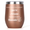 cufieovh Inspirational Gifts for Women Men Wine Tumbler with Lid