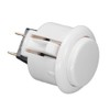 Sanwa Denshi OBSF-24-W Push Button with Push Button 0.9 inch