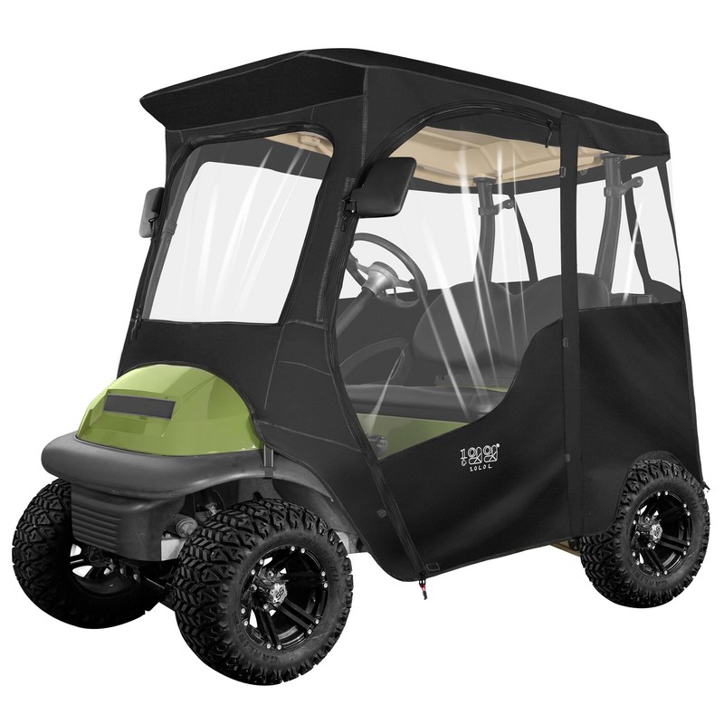 10L0L 2 Passenger Golf Cart Enclosure for Club Car Precedent/Onward/Tempo,