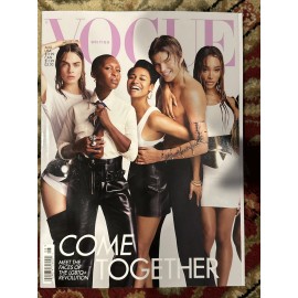 BRITISH VOGUE UK MAGAZINE AUGUST 2022 COME TOGETHER