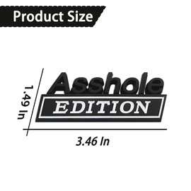 zipelo Mexican Edition Emblem for Car, 3D Car Letters Metal Material Sticker, Auto Side Fender Rear Bumper Badge Decoration Decals, Vehicle Exterior Replacement Accessories (Style10-Black/White)