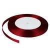 Maroon Red - 22-25 METRES X 6MM Satin Ribbon for