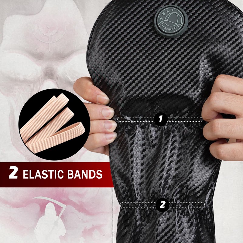 Craftsman Golf Skull Driver Headcover Fits up to 460cc Head