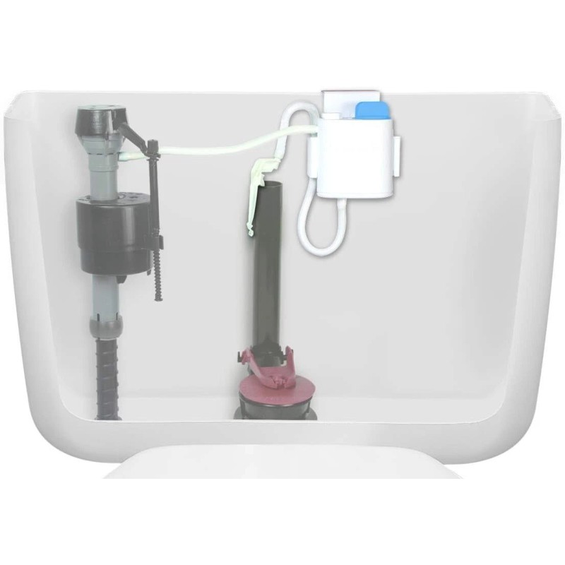 Fluidmaster 8102P8 Flush 'n Sparkle Automatic Toilet Bowl Cleaning System