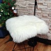 Champlus Sheepskin Chair Cushion Pad Genuine Australian Sheepskin Seat Cushion