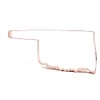 Oklahoma State Copper Cookie Cutter