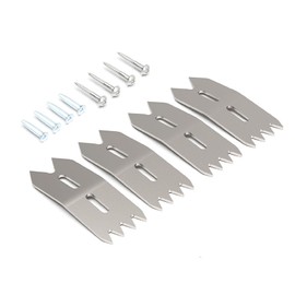 4Pcs Woodworking Limit Clamp Set Wood Board Fixing Clamp Aluminum Alloy Clamping Dogs for Slab Flattening Mill