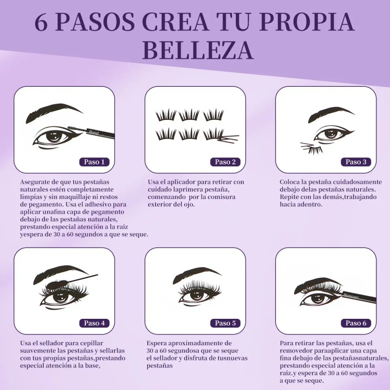 280pzs Kit De Extensiones Pestañas Raíces Curvaturad 9-16mm
