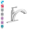 American Standard Chatfield Single-Handle Pull-Out Sprayer Kitchen Faucet in Chrome