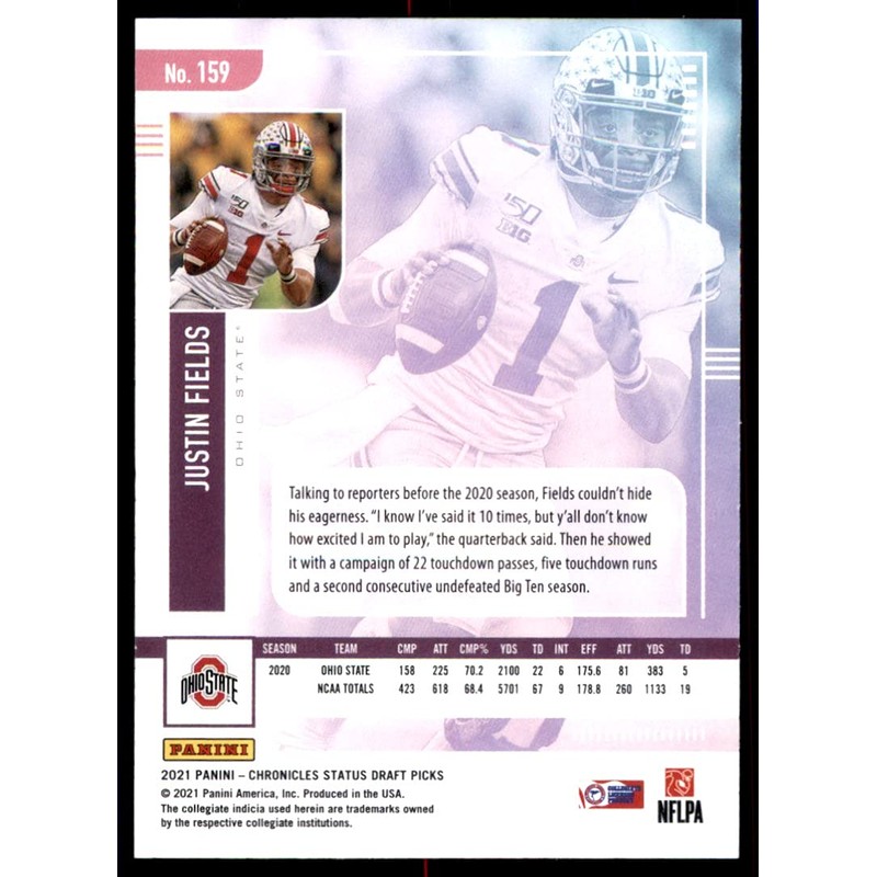 2021 Panini Chronicles Draft Picks - [Base] #159 - Status