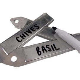 Nutley's 10cm Aluminium Labels Plant Seedling Markers (Pack of 100)