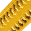 Half False Eyelashes, C Curl, Russian Stripes, False Eyelashes, Natural