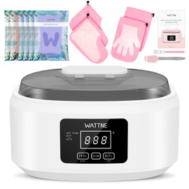 Máquina de Cera de Parafina para Manos y Pies Kit Hidratante de Calentador de Cera de Parafina Tiempo Automático y Mantiene Caliente Máquina de Cera de Manos de Parafina para Artritis