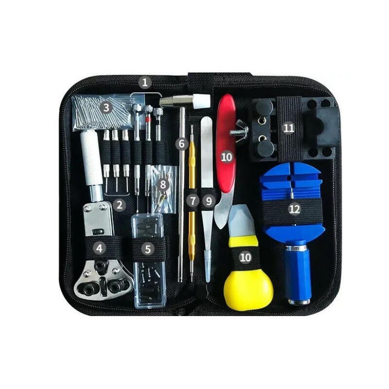 WatchToolz Watch Repair Tool Kit Leather For Invicta Watchband Adjustment