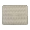 Silicone Dish Drying Mat for Kitchen Counters – Heat-Resistant Drip