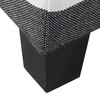 HomePop Home Decor | K7342-F2262| Classic Square Storage Ottoman with