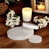 Selenite Charging Round Disk Crystal Charging Plate Selenite Slice Charging