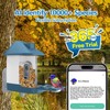 Bird Feeder with Camera,AI Identify Birds Species,Smart Birds Camera with