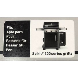 Weber New Weber 7586 Gourmet Barbeque System Spirit 300 Series Stainless Steel Grates