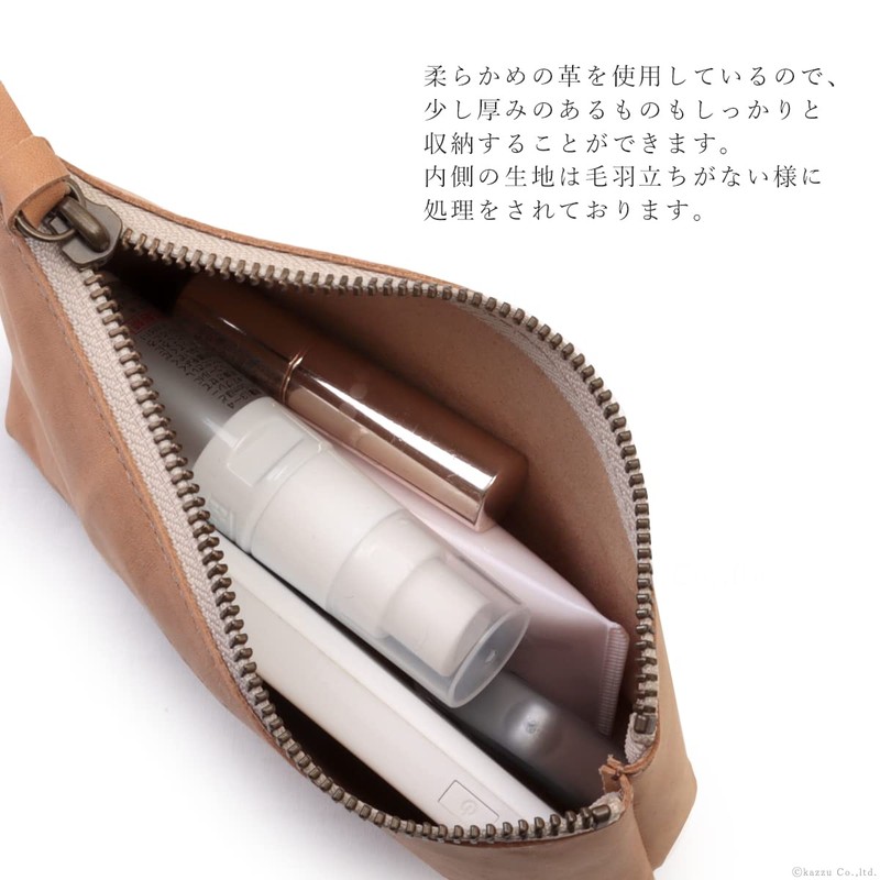 Nafka NFK-72109 Women's Pouch, Leather, Cute, Small, Small Accessories, Size