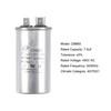 sourcing map Starting Capacitor Round CBB65 7.5uF 7.5mfd 450V AC