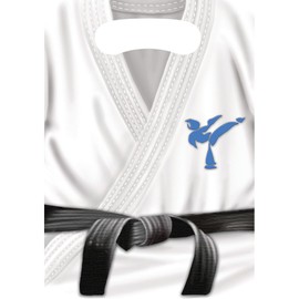 Creative Converting Black Belt Birthday 8 Count Party Favor Loot Bags