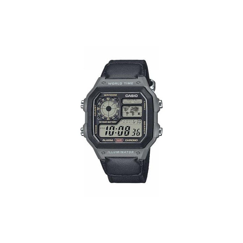 Casio Classic Watch AE-1200WHUB-8AVEF, Strap.