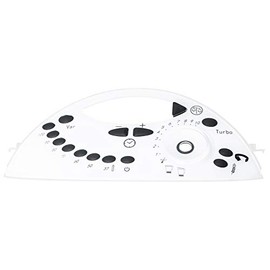 Staubsaugerladen.de Control Panel Bezel Compatible with Vorwerk Thermomix TM31 and Bimby TM31 Including Rubber Knobs, Replacement Part for Broken Buttons, High-Quality Front Panel, Easy Repair, Perfect Fit