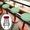 sourcing map 2Pcs Bar Stool Covers Round, 12-14" Soft Elastic