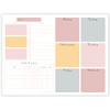 Weekly Planner Tear Off Pad - 52 Undated Weekly Calendar