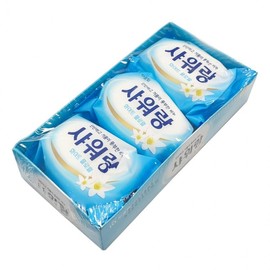 Mugunghwa Shower & White Floral Face Soap 130g (3-Pack) D 1-White Floral 2ea