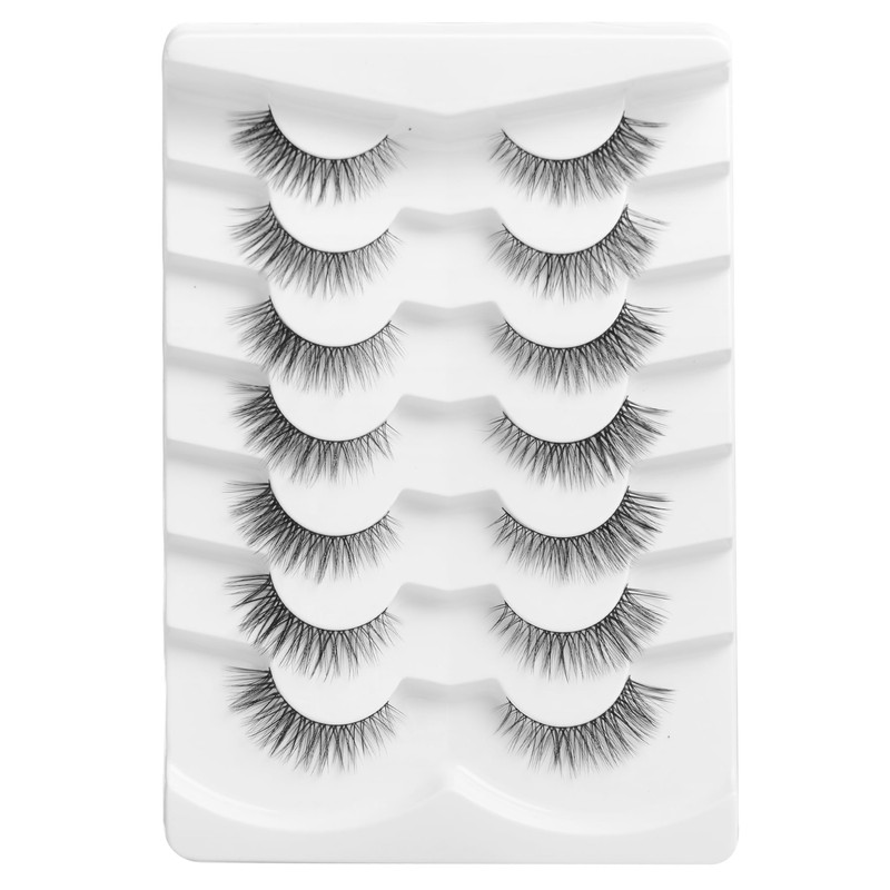 Onlyall Natural Lashes Wispy Lashes Natural Look False Eyelashes Natural