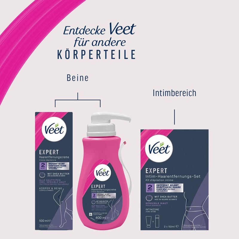 Veet Expert Cold Wax Strips Bikini Zone & Armpits -